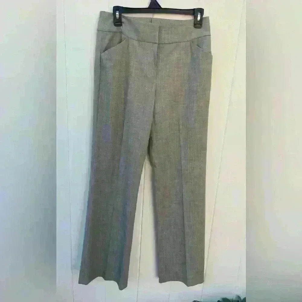 Antonio Milani, Gray wide leg dress pants size 4